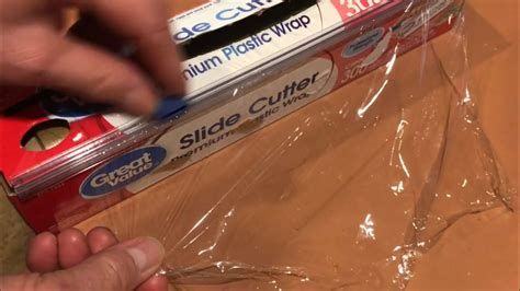 saran wrap slide cutter